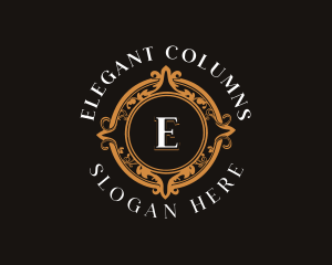 Elegant Luxury Ornament logo design