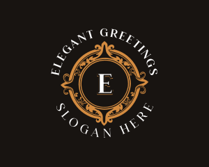 Elegant Luxury Ornament logo design