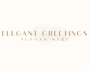 Elegant Resort Boutique logo design