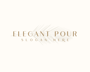 Elegant Resort Boutique logo design