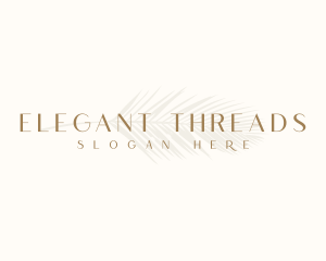 Elegant Resort Boutique logo design