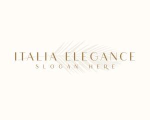 Elegant Resort Boutique logo design