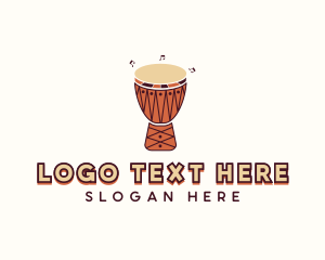 Native African Djembe Logo