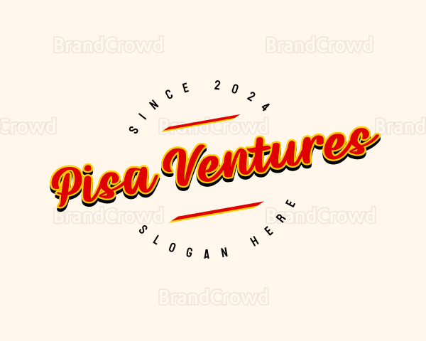 Retro Brand Business Logo