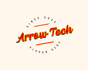 Retro Brand Business Logo