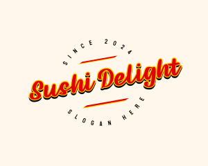 Retro Brand Business logo design