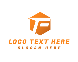 Web - Web Network Technology Letter F logo design