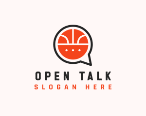 Basketball Chat Podcast logo design