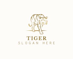 Wildcat Tiger Zoo logo design