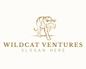 Wildcat Tiger Zoo logo design