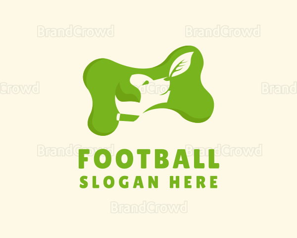 Organic Dog Puppy Logo