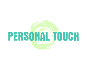 Personal - Round Paint Wordmark logo design