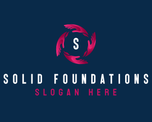 Charity Hand Support Logo