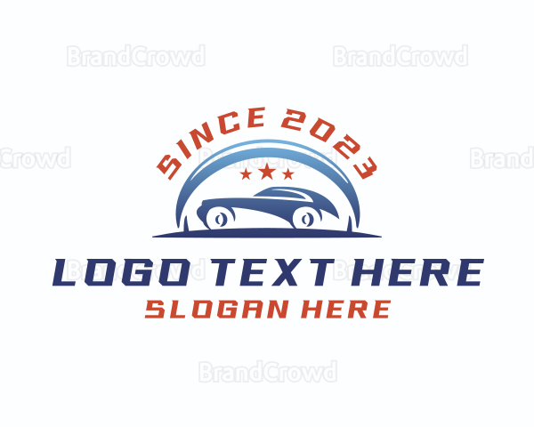 Car Care Vehicle Auto Detailing Logo