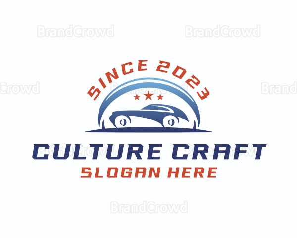 Car Care Vehicle Auto Detailing Logo