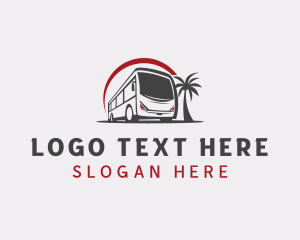 Road Trip - Travel Bus Vehicle logo design