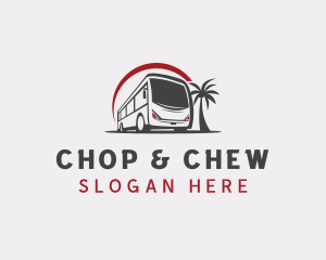 Travel Bus Vehicle Logo
