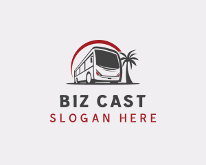 Tour Guide - Travel Bus Vehicle logo design