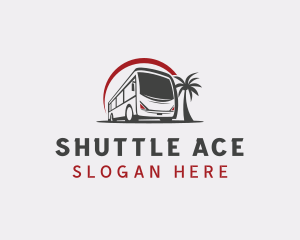 Travel Bus Vehicle logo design