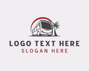 Vehicle - Travel Bus Vehicle logo design