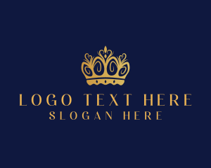 Gold - Luxury Royal Queen logo design