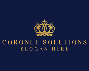 Luxury Royal Crown logo design