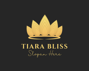 Gold Opulent Crown logo design