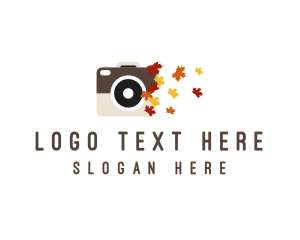 Eco - Autumn Photography Camera logo design