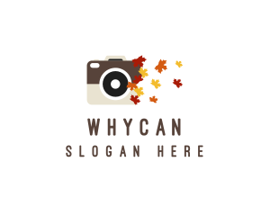 Photo Booth - Autumn Photography Camera logo design