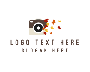 Digicam - Autumn Photography Camera logo design