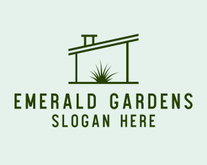 Backyard Yard Gardening logo design