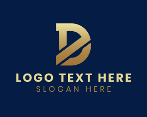 Letter Ds - Finance Agency Business logo design