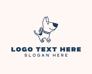 Dog Pet Puppy logo design