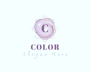 Watercolor Beauty Makeup Logo