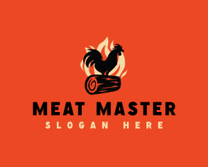 Fire Chicken Grill logo design