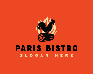 Fire Chicken Grill logo design