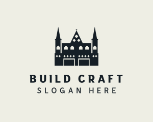 Castle Landmark Cathedral logo design