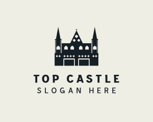 Castle Landmark Cathedral logo design