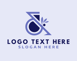 Modern - Luxe Ampersand Font logo design