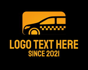 Taxi - Taxi Company Silhouette logo design
