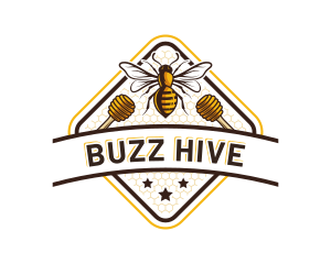 Honeycomb Bee Farm logo design