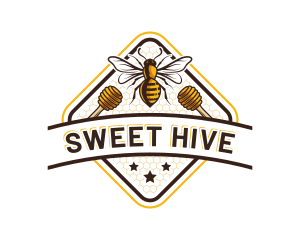 Honeycomb - Honeycomb Bee Farm logo design