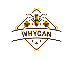 Apiary - Honeycomb Bee Farm logo design