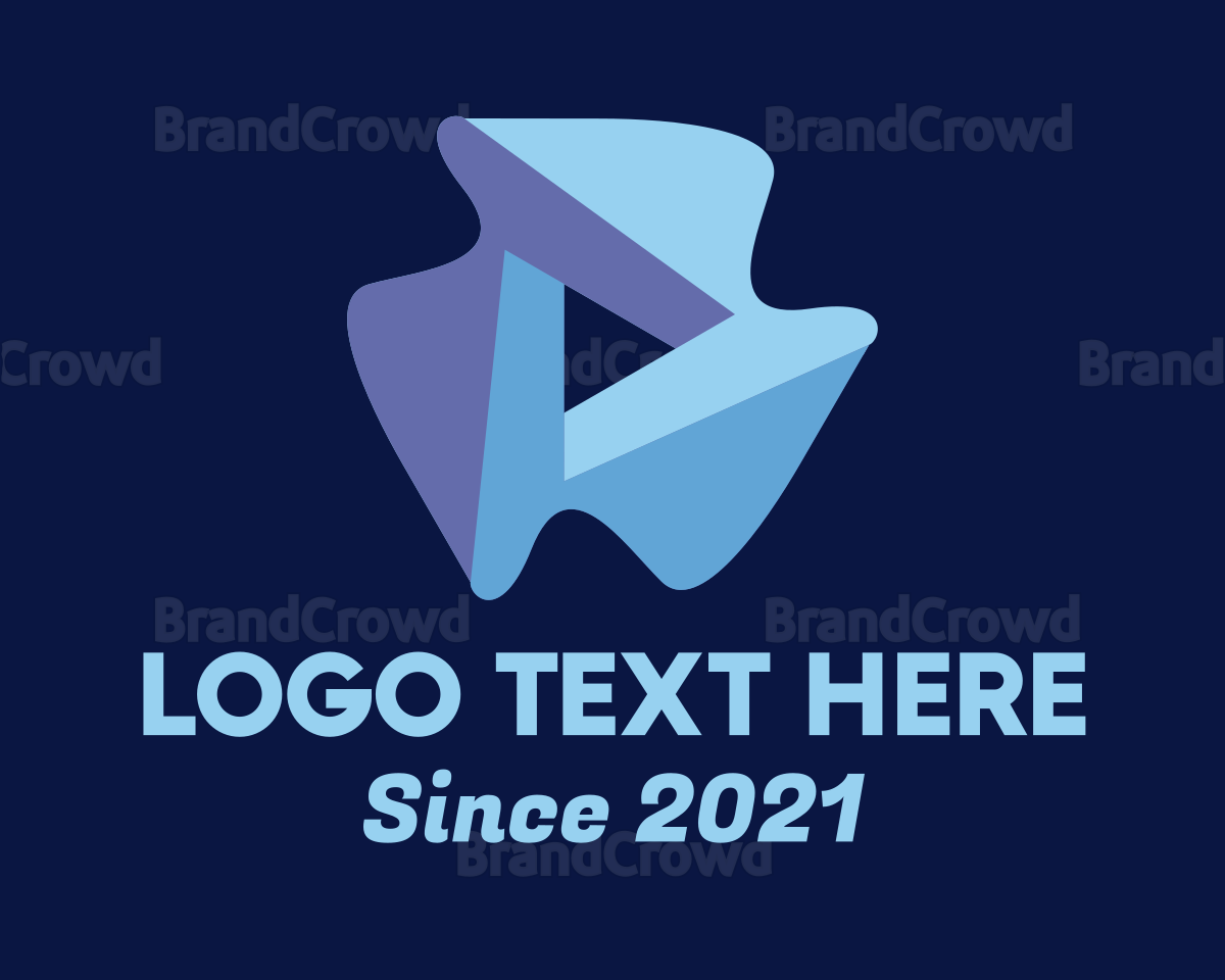 Blue Liquid Media Player Logo
