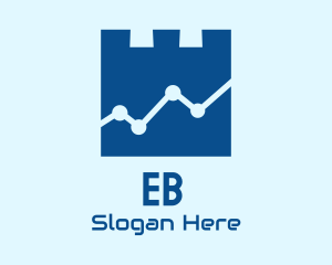 Internet - Blue Turret Statistics logo design