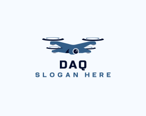 Vlog - Drone Videography Production logo design