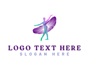 Belly Dancer - Ballerina Woman Dancer logo design