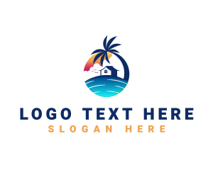 Tourism - Beach Resort Property logo design