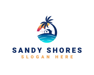 Beach - Beach Resort Property logo design