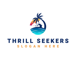 Beach Resort Property logo design